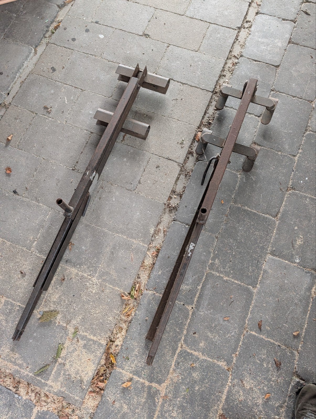 ladder haak, Ophalen