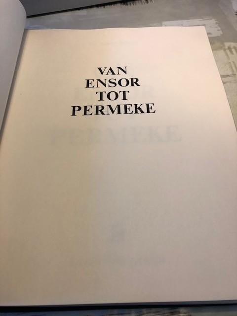 Van Ensor tot Permeke - Albert Smeets, Albert Smeets, Peinture et dessin, Enlèvement ou Envoi, Utilisé