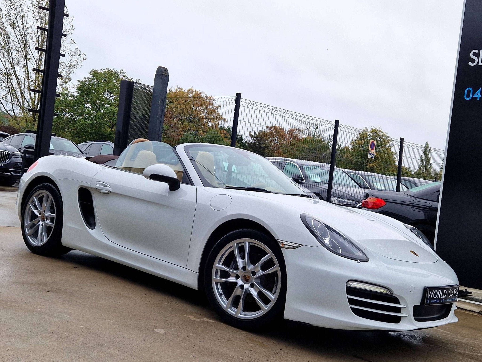 Porsche Boxster Boxster 2.7i - BOITE MANUELLE- VOLANT SPORT, Autos, Achat, Beige, Entreprise, Boîte manuelle