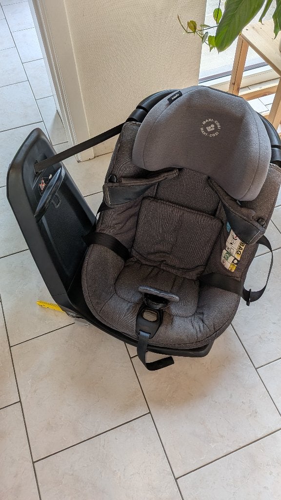 Maxi-Cosi AxissFix Autostoel 360 draaibaar – 0 t.e.m. 19 kg, Ophalen, Verstelbare rugleuning, 0 t/m 18 kg, Zo goed als nieuw