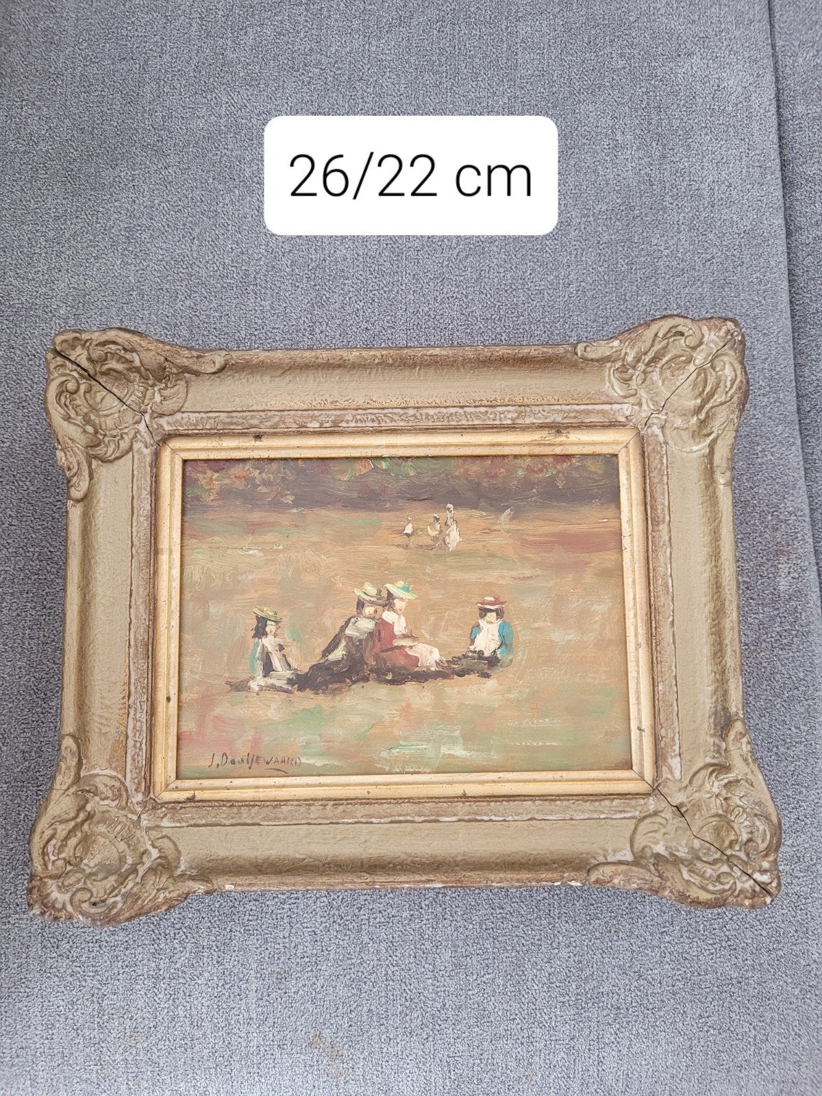 de bekende Nederlandse kunstschilder Jacob (Jaap) Dooijewaar, Ophalen of Verzenden