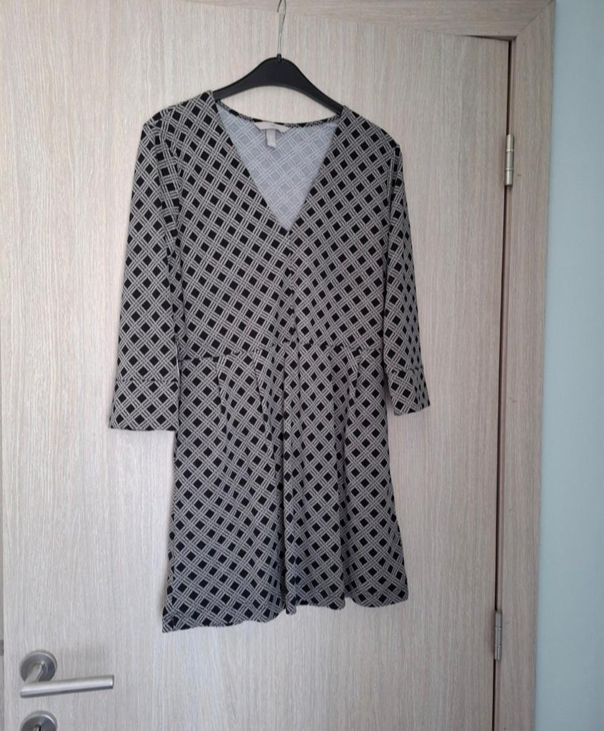 Jurk h&m maat S, Kleding | Dames, Jurken, H&M, Ophalen of Verzenden, Zo goed als nieuw, Maat 36 (S)