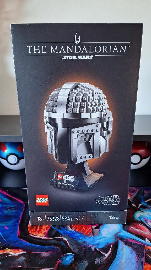 LEGO Mandalorian 75328 helm!, Ophalen of Verzenden, Nieuw, Complete set, Lego