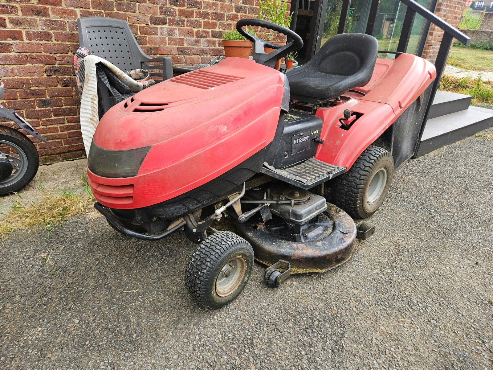 Tondeuse autoportée 122cm de coupe, Tuin en Terras, Zitmaaiers