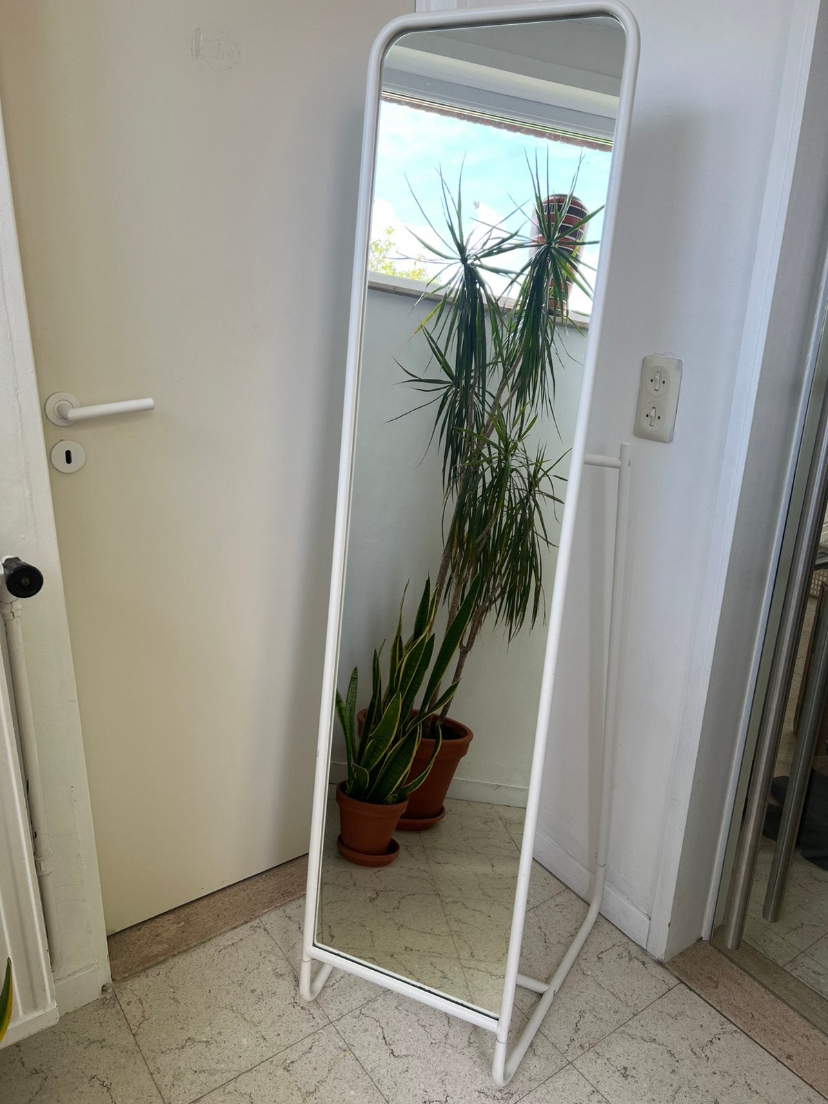 Miroir Ikea Knapper, Utilisé, Rectangulaire, Moins de 50 cm, 150 à 200 cm