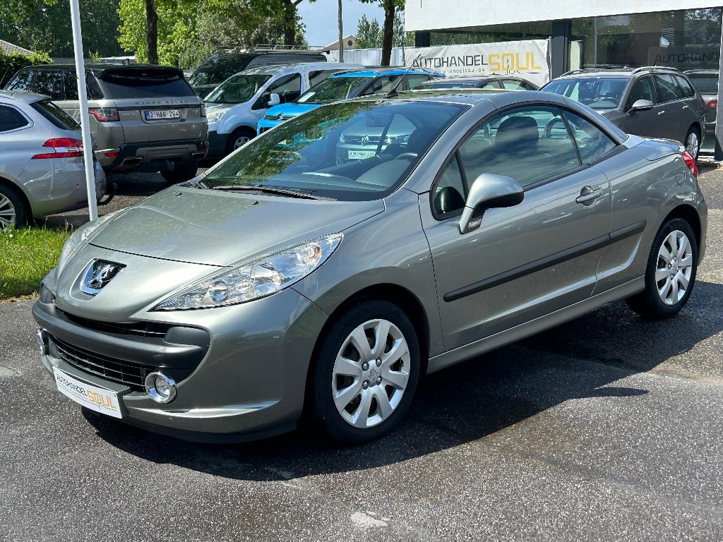 Peugeot 207cc, 1.6i, 2009, 83.470Km, Park sens, 12m Garantie, Autos, Argent ou Gris, Achat, Entreprise, Cabriolet