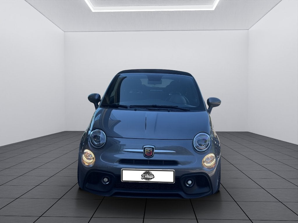 Abarth 500 cabrio 2023 slechts 8000km, Autos, Argent ou Gris, Euro 6, Entreprise, Cabriolet