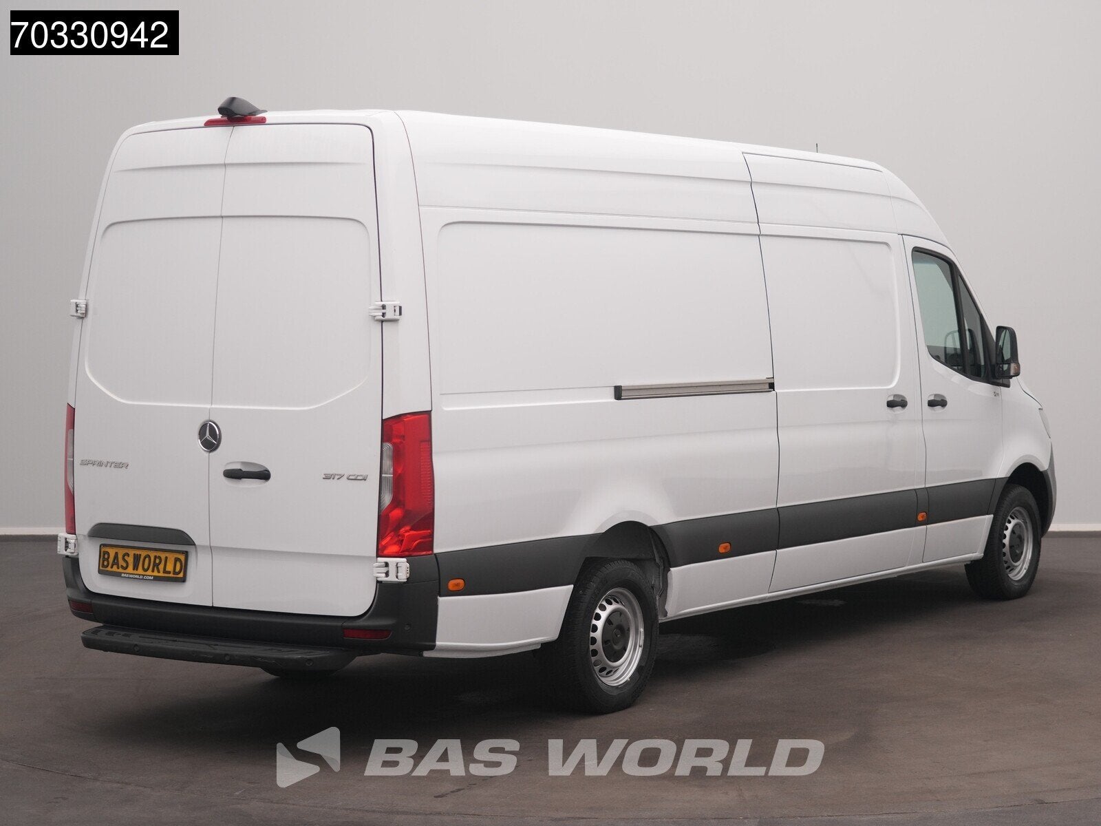 Mercedes Sprinter 317 CDI Automaat L3H2 AC/Climate MBUX Carp, Automaat, Stof, Gebruikt, Euro 6