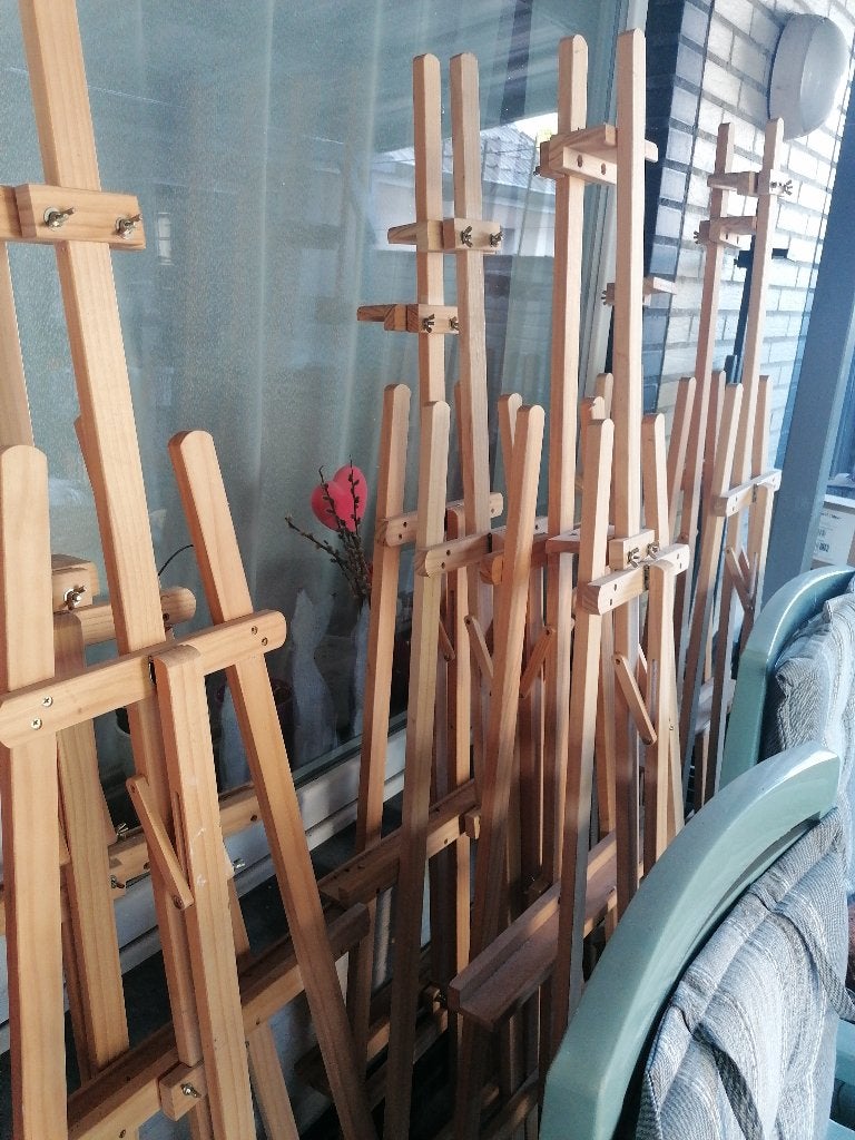 Schilderezels, Enlèvement, Neuf, Chevalet