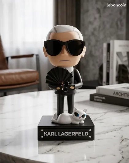 Figurine Karl lagarfelf série limités, Verzamelen, Ophalen of Verzenden, Zo goed als nieuw, Actiefiguurtje