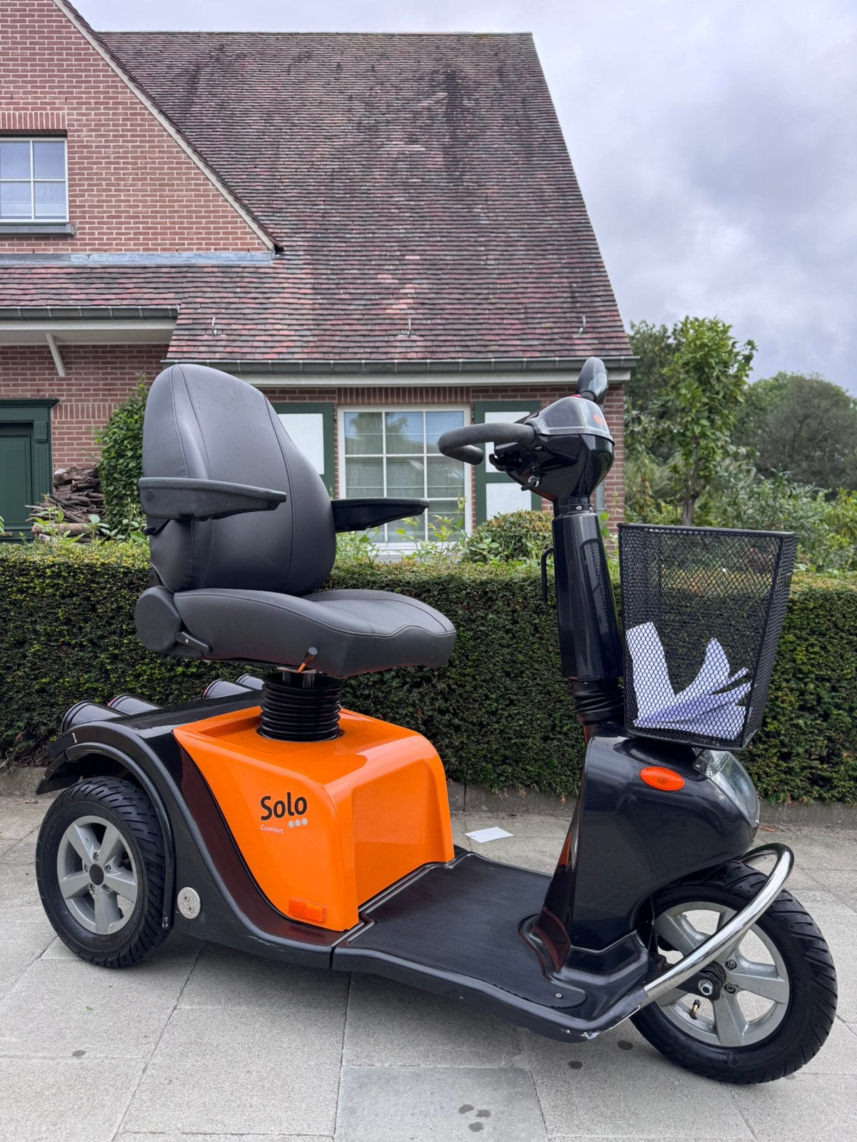 Magnifique Scootmobiel L&M Solo 3 Voiturette électrique, Enlèvement ou Envoi, Pliant, Comme neuf, Fauteuil roulant électrique