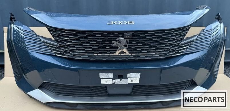 PEUGEOT 3008 II VOORBUMPER BUMPER ORIGINEEL ALLES LEVERBAAR!, Gebruikt, -, Voor, -