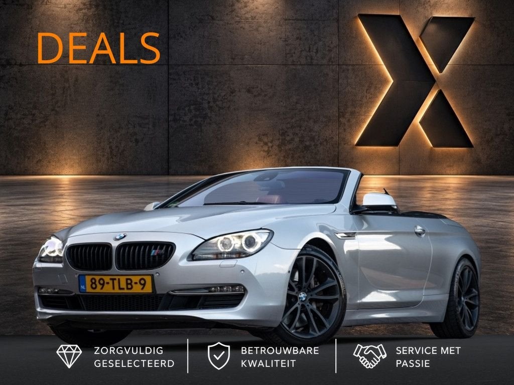 BMW 650 6-serie Cabrio 650i High Executive | Adapt. Demping, Autos, Argent ou Gris, Achat, Série 6, Entreprise