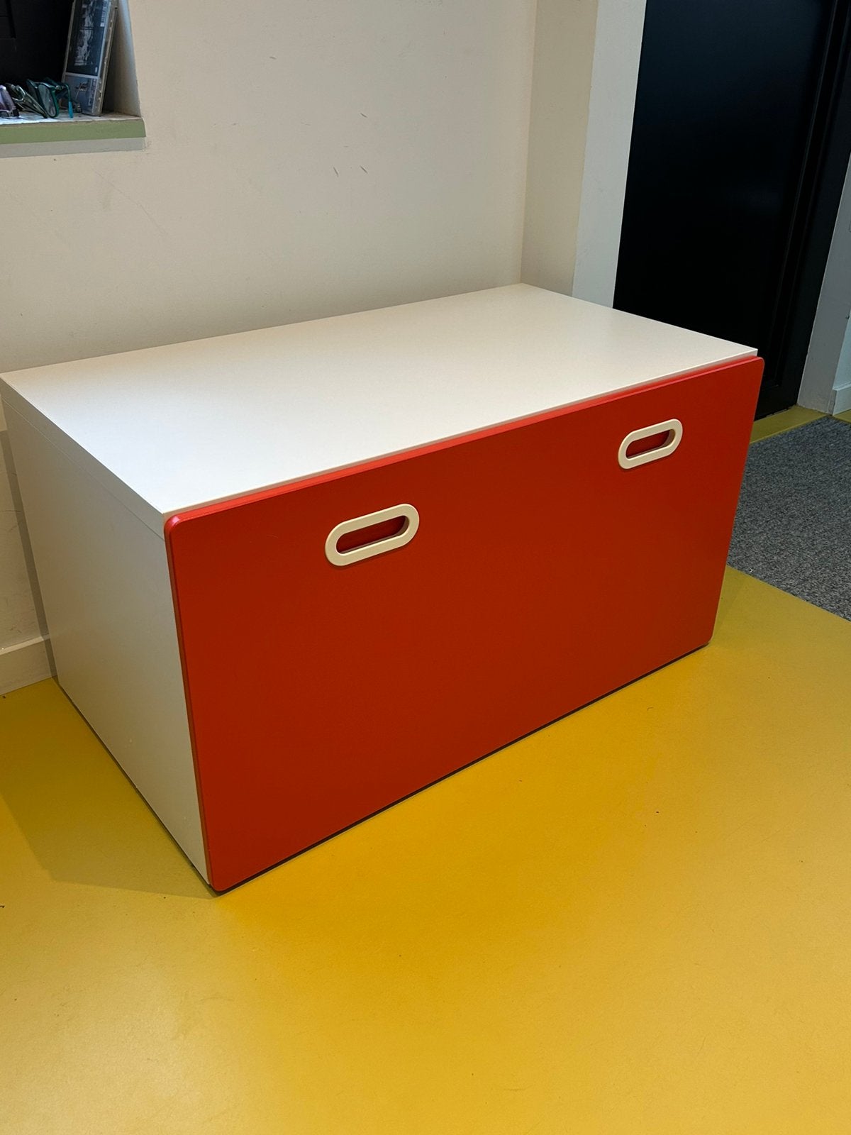 Ikea opbergmeubel speelgoedkist kinderen Stuva (Smastad), Utilisé, 50 à 70 cm, 75 à 100 cm, Armoire
