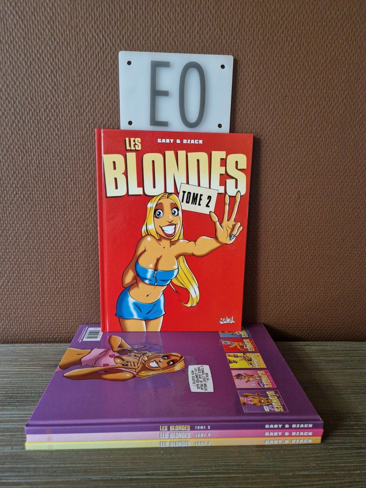 Lot de 4 bd les blondes 2 à 5,EO, Enlèvement ou Envoi