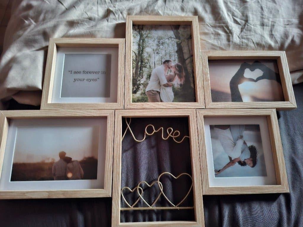 Cadre pele mele 5 euros, Audio, Tv en Foto, Fotografie | Fotolijsten, Hout, Collagefotolijst, Nieuw, Voor meerdere foto's