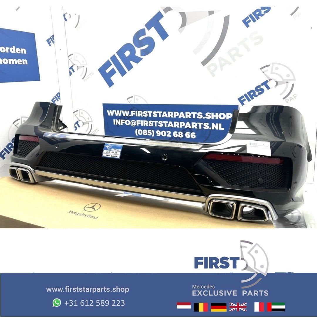 A1668855325 W166 ML63 AMG ACHTERBUMPER COMPLEET A1668855425, Arrière, Utilisé, -, -