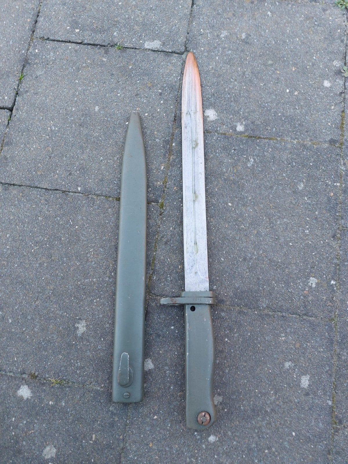 Baïonnette Ersatz allemande de la Première Guerre mondiale, Collections, Enlèvement ou Envoi, Armée de terre, Couteau ou Poignard