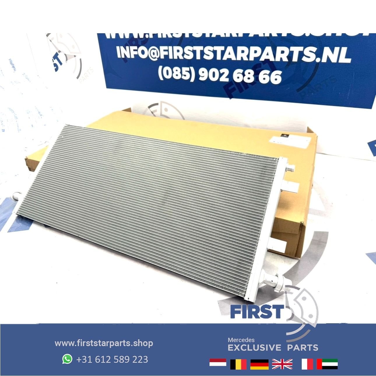 A0995006001 RADIATEUR ORIGINEEL MERCEDES W177 A45 W118 CLA45, Gebruikt, -, Ophalen of Verzenden, -