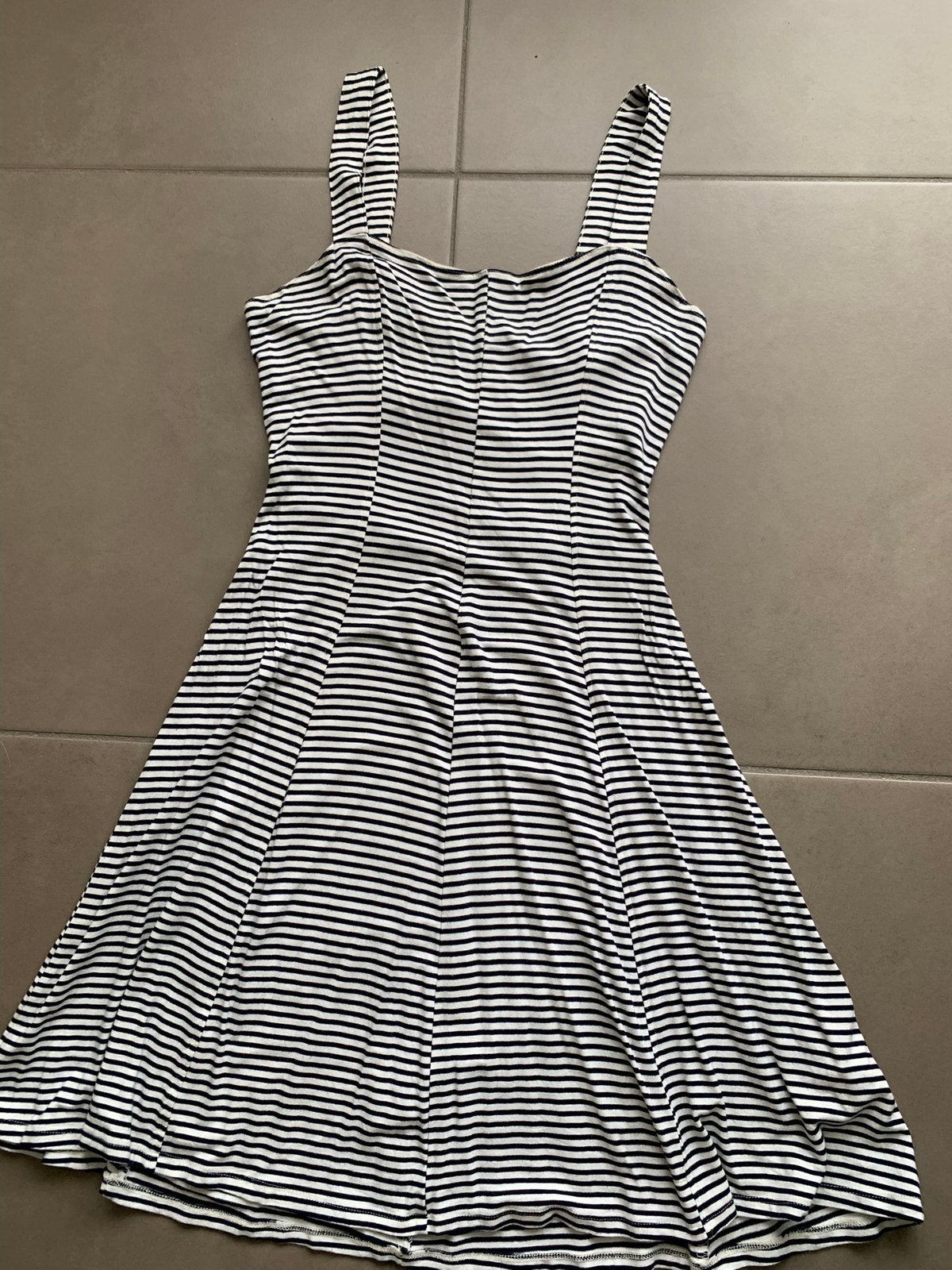 Gestreept kleedje bershka maat 40, Maat 38/40 (M), Blauw, Ophalen of Verzenden, Zo goed als nieuw