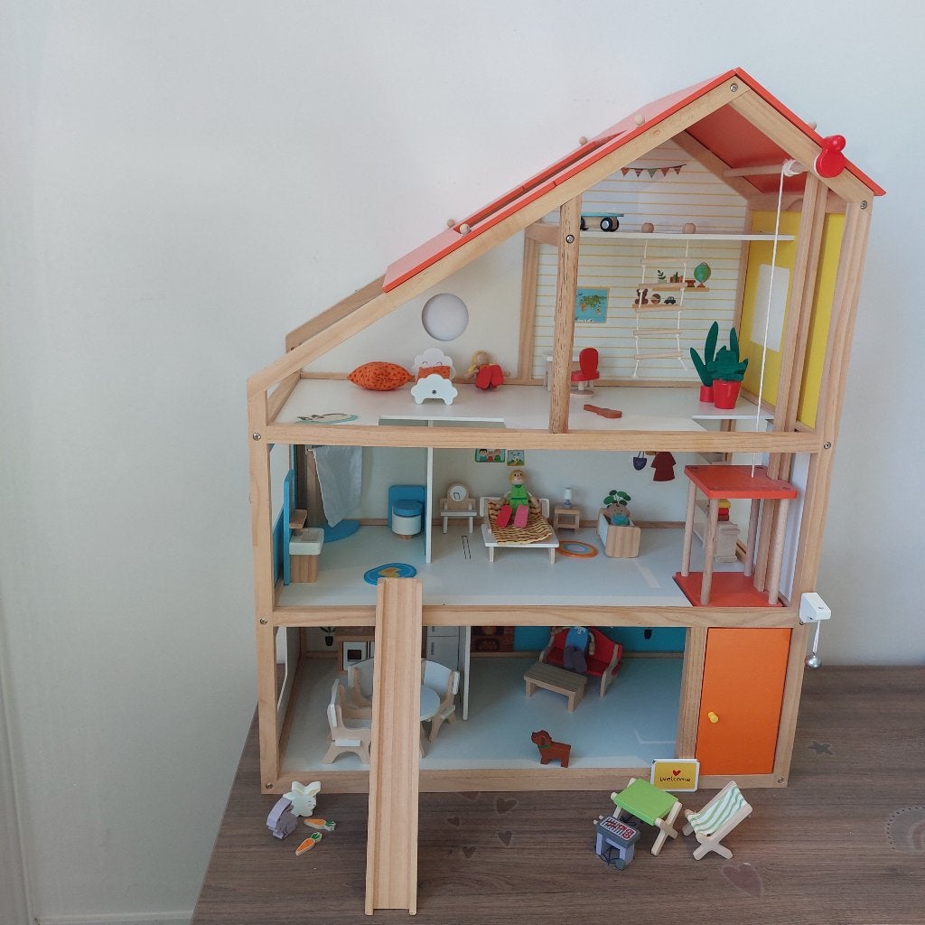 Poppenhuis, Ophalen, Zo goed als nieuw, Poppenhuis