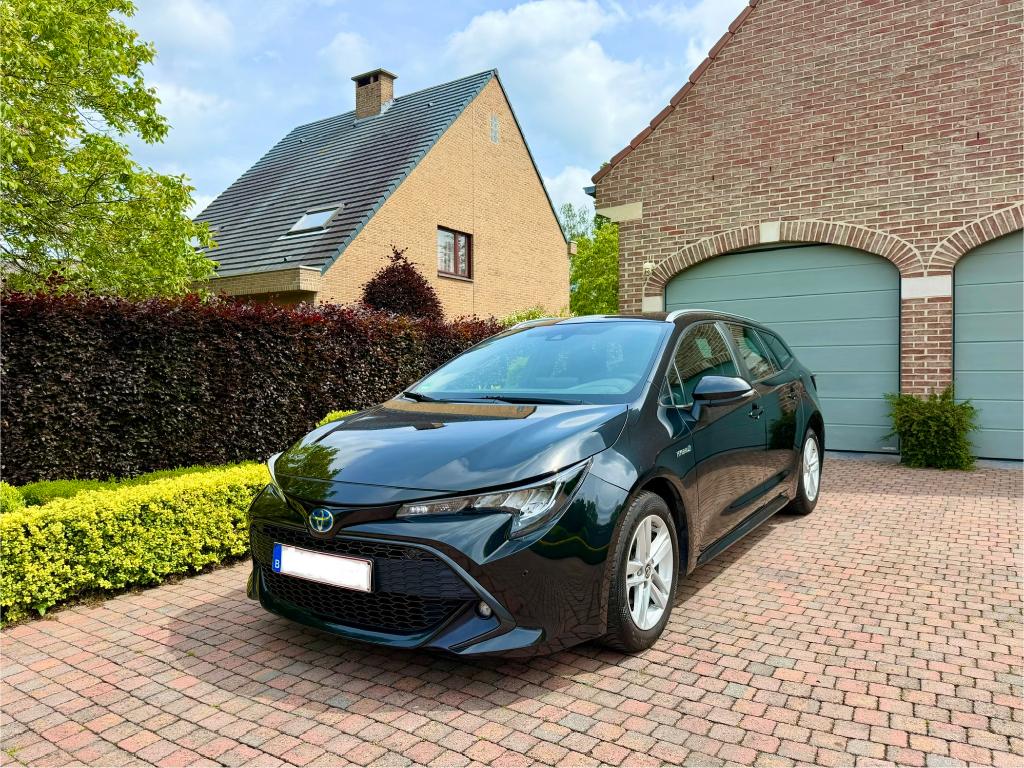 Toyota Corolla 1.8 Hybrid - 1er propr - Camera - CarPlay, Interruption de démarrage, Noir, 5 portes, Automatique