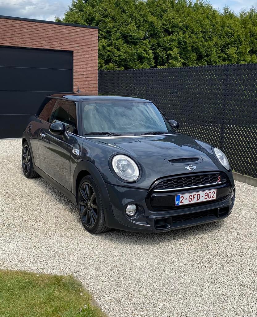 Mini Cooper S F56 2.0l Aut., Autos, Mini, Cuir, Argent ou Gris, Achat, Euro 6