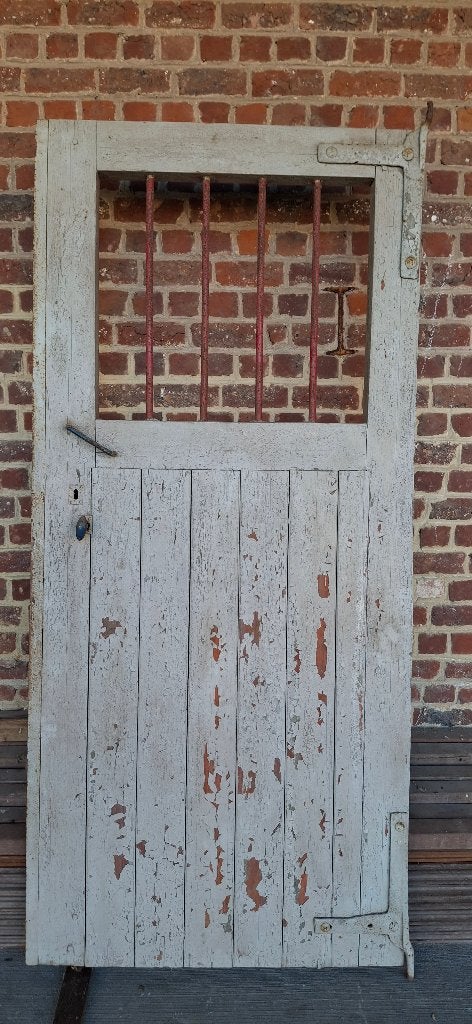 Staldeuren, Doe-het-zelf en Bouw, Ophalen, Gebruikt, Buitendeur, 200 tot 215 cm