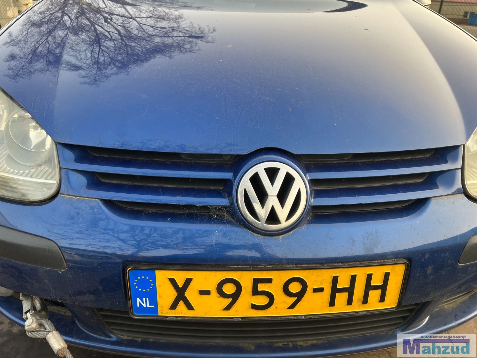 Calandre bleue VW Golf 5 LC5J 2004-2009, Volkswagen, Volkswagen AG, Vw@volkswagen.de, Utilisé
