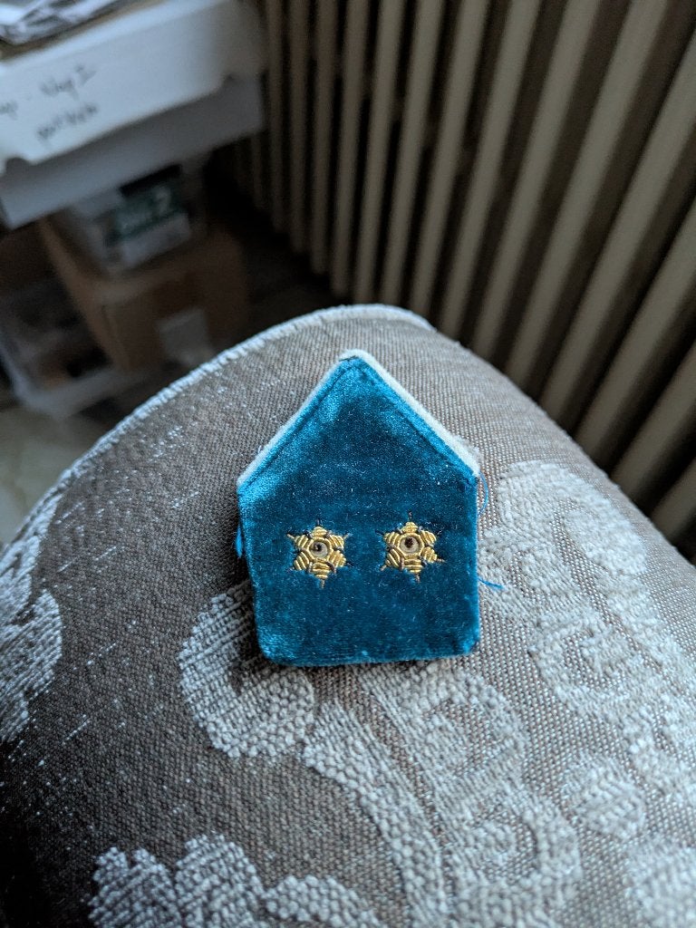 Compagnie hoofdkwartier transmissie 16e div, Collections, Enlèvement ou Envoi, Armée de terre, Emblème ou Badge