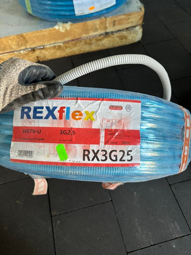 Flex 3g2,5 - 80 meter, Bricolage & Construction, Électricité & Câbles, Enlèvement