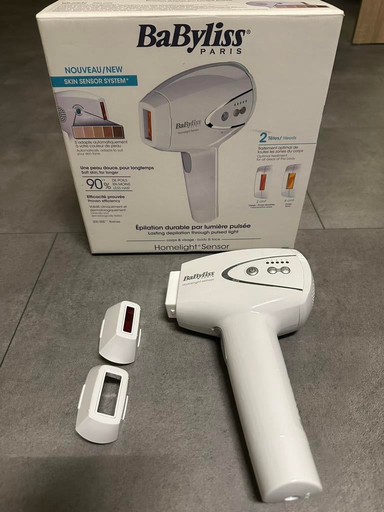 Babyliss Homelight Sensor G960E epilator met pulserend licht, Ophalen, Zo goed als nieuw, Scheren en Epileren