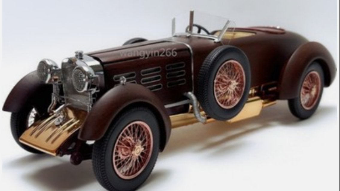 Franklin mint1924 hispano suiza tulipwood speedster, Ophalen of Verzenden, Zo goed als nieuw