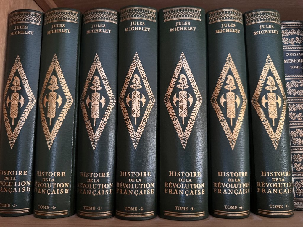 Histoire de la révolution Française, J Michelet, Bonnot 1974, Antiek en Kunst, Ophalen
