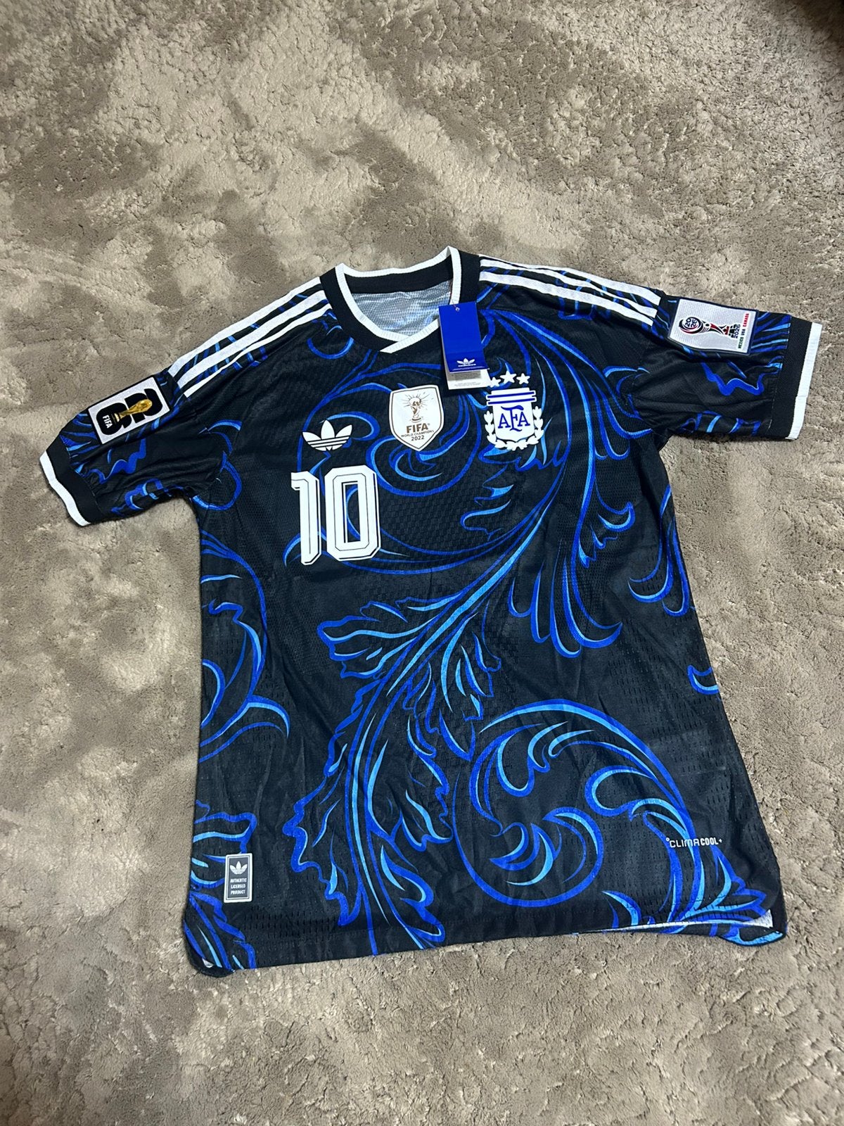Nieuwste WK Messi shirt Maat S Argentinie, Sport en Fitness, Voetbal, Maat S, Ophalen of Verzenden, Zo goed als nieuw, Shirt