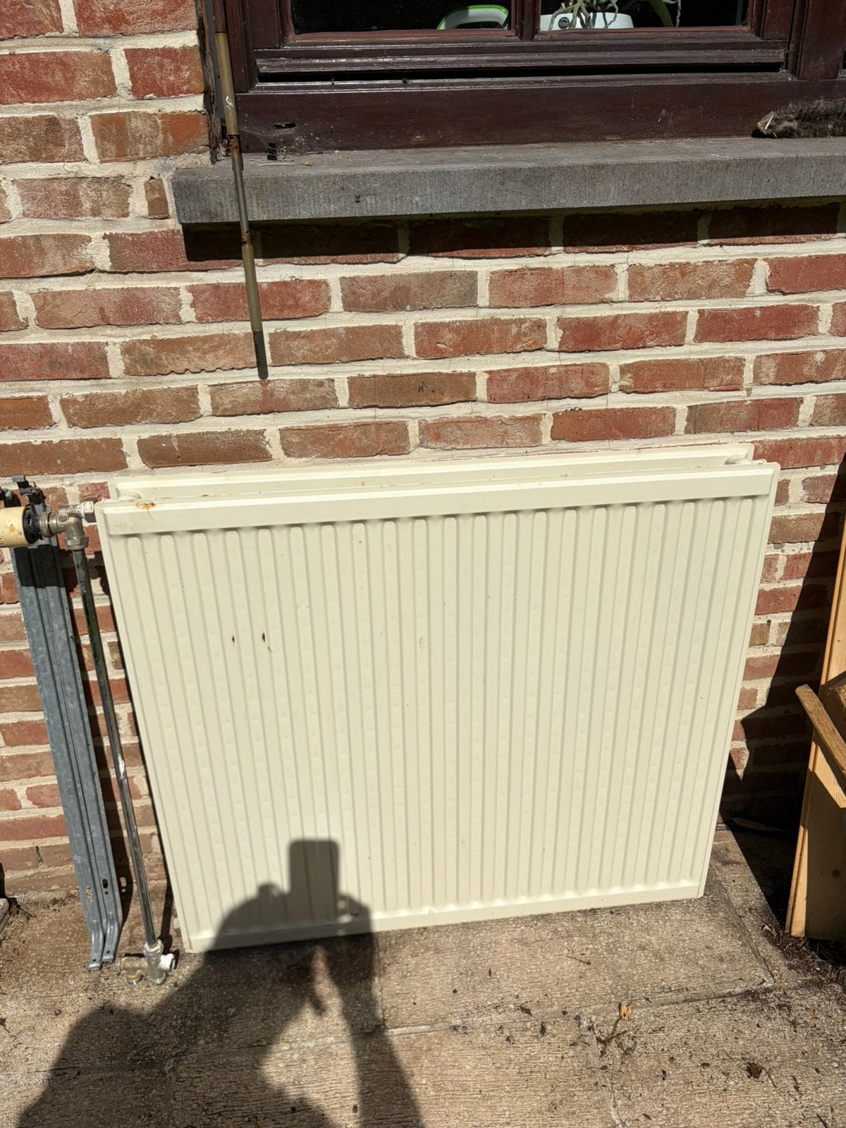 Radiateur 80cm x 90cm, Bricolage & Construction, Chauffage & Radiateurs, Enlèvement, Utilisé, Radiateur