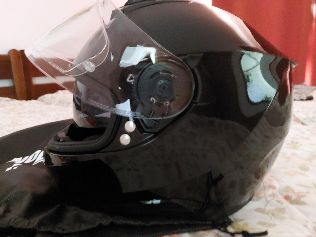 motorhelm te koop, Ophalen, Tweedehands, 3XL of groter, Nolan