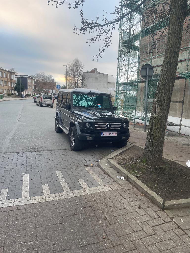G 55 AMG lichte vrachtwagen, Auto's, Mercedes-Benz, Particulier, G-Klasse, 4x4, ABS, Achteruitrijcamera, Airbags, Airconditioning