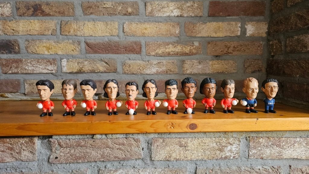 12 vintage rode duivel poppetjes te koop in prima staat, Ophalen, Nieuw
