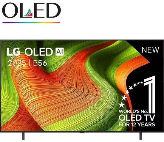 Lg 65 oled b56 2 maanden jong Met garantie, Comme neuf, Enlèvement, 100 cm ou plus, 4k (UHD)