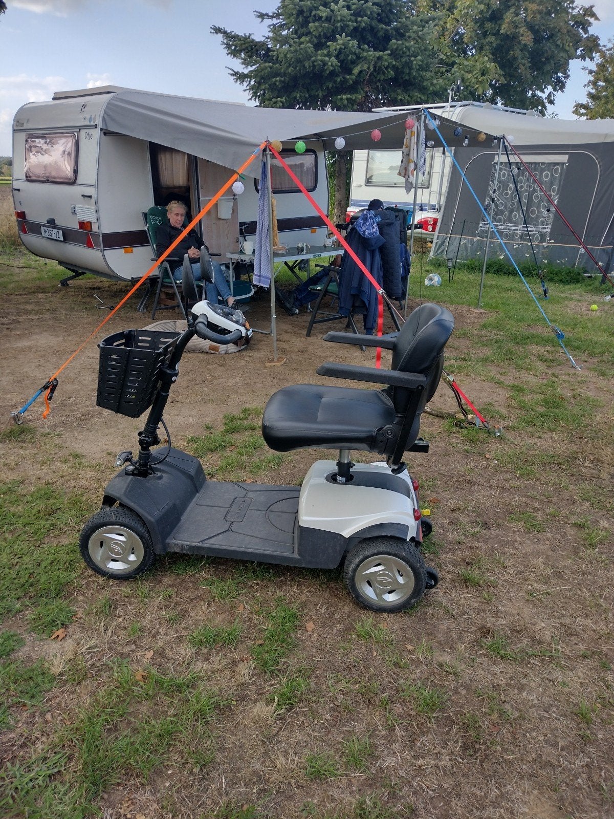 zgan demontabele scootmobiel caremart, 10 km/u of minder, Ophalen, Overige merken, 26 t/m 35 km