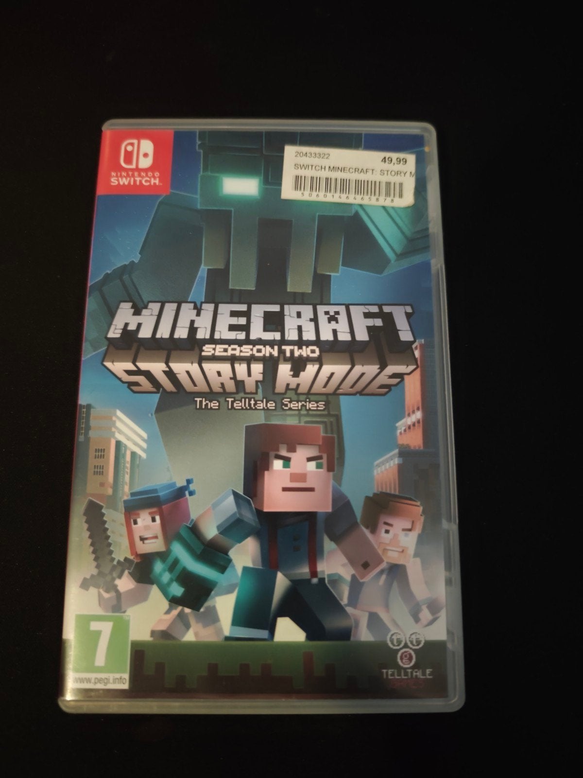 Minecraft: Story Mode Season 2 - Nintendo Switch (Zeldzaam), Games en Spelcomputers, Games | Nintendo Switch, Ophalen