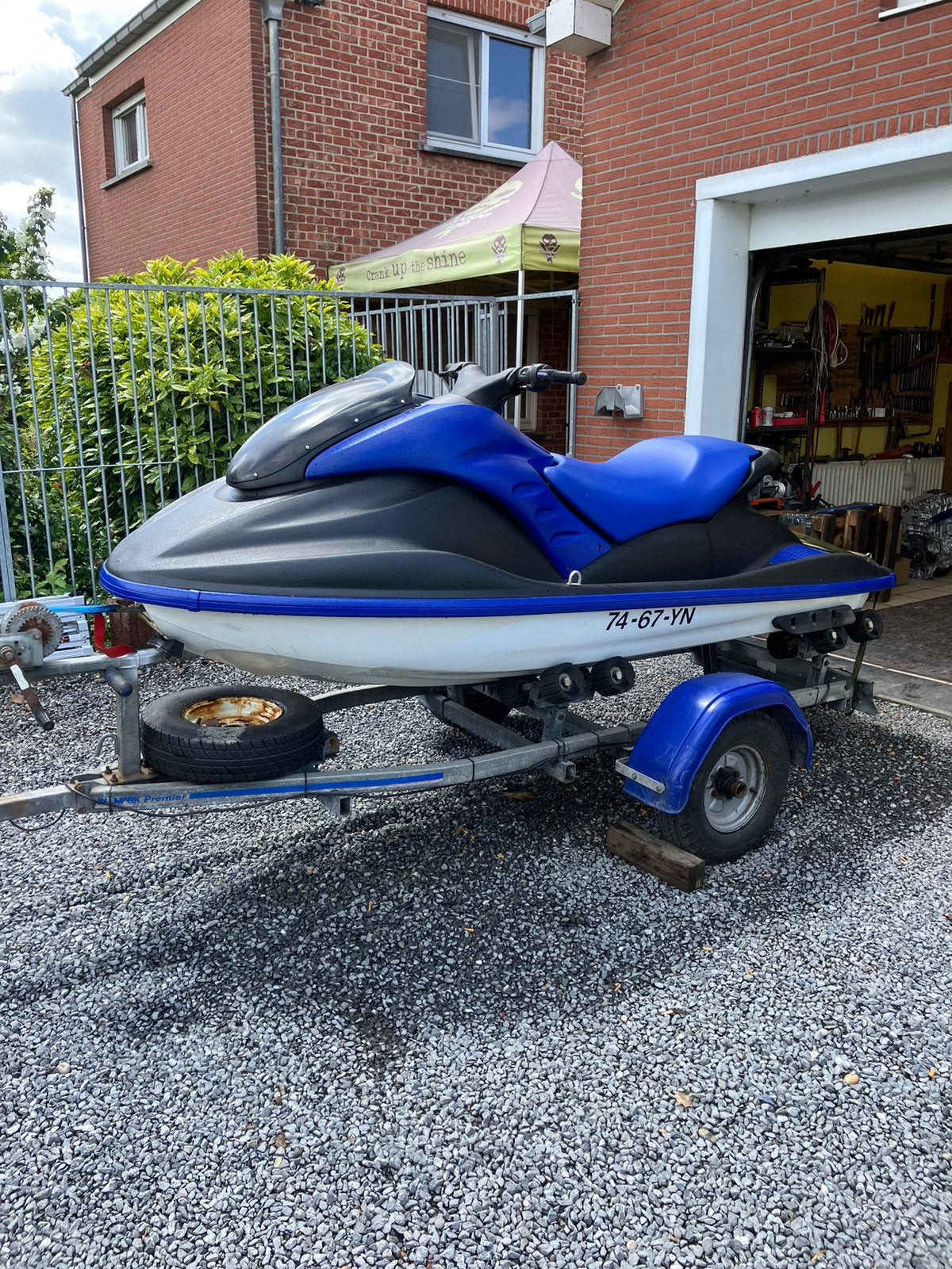 Yamaha gp 1200r, Watersport en Boten, Ophalen, Gebruikt, Benzine, 120 tot 200 pk