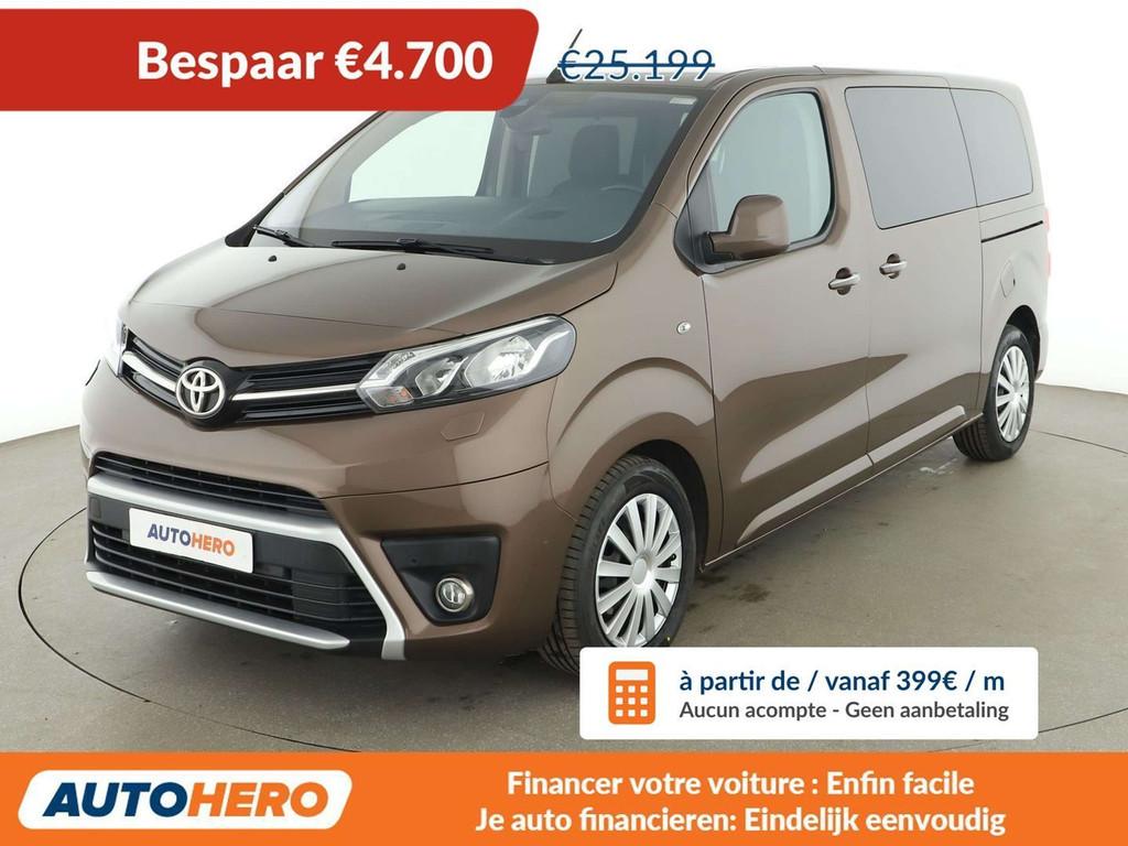 Toyota ProAce 1.5 D-4D L1 Family Comfort (bj 2020), Auto's, Voorwielaandrijving, Adaptive Cruise Control, 120 pk, 5 deurs