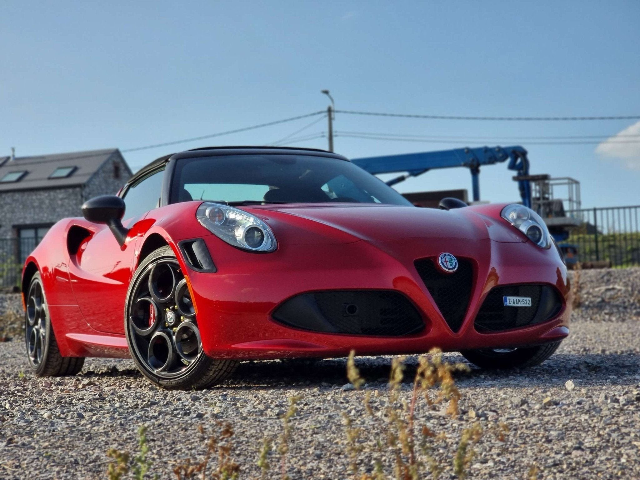 Alfa Romeo 4C 1.7 TBi * DIRECTION ASSISTER * CERAMIQUE * 560, Autos, Achat, Euro 6, Noir, 2 portes