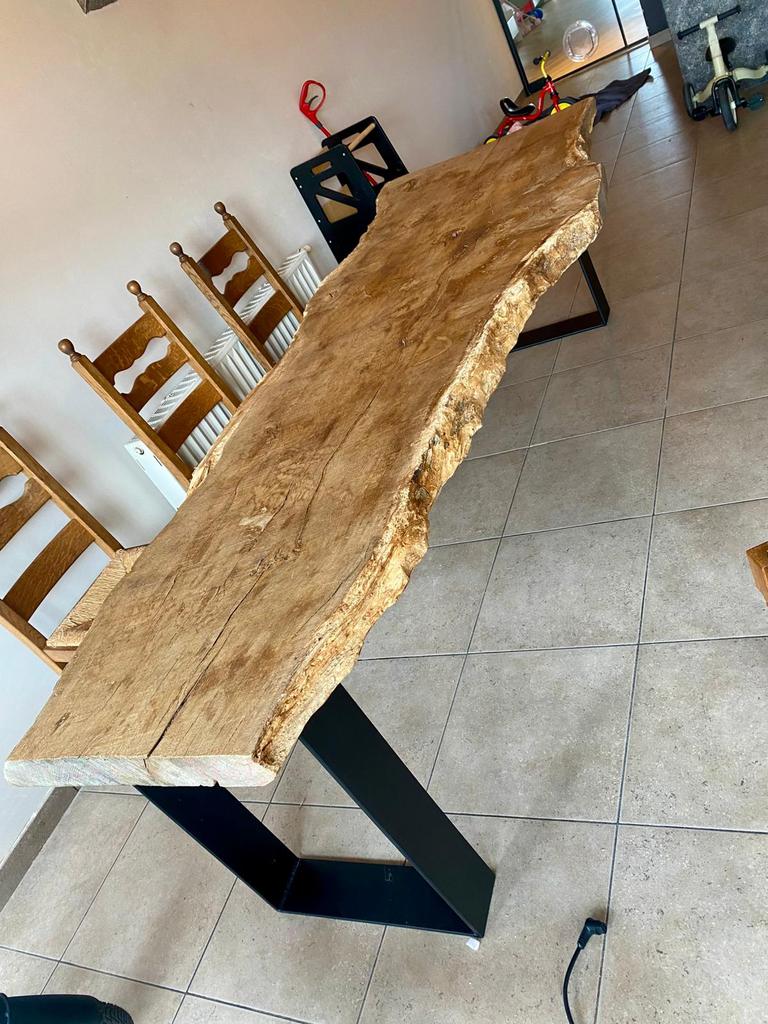 Boomstaftafel, Ophalen