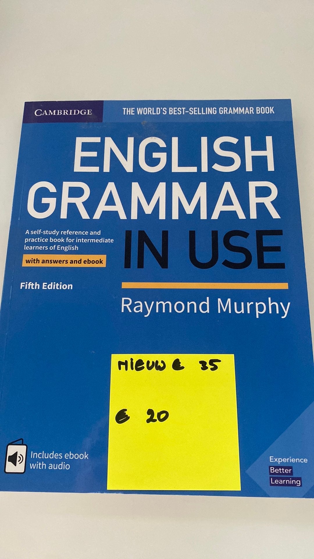 Boek ‘English grammar in use’, Ophalen, Zo goed als nieuw