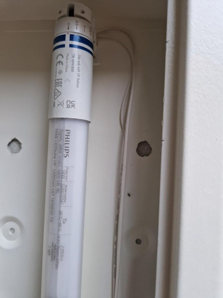 bureauverlichting, Ophalen