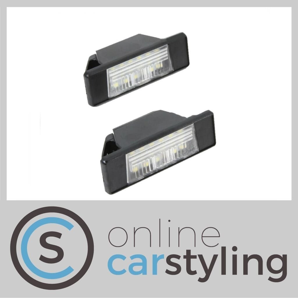 LED Kentekenverlichting Nissan Juke / Qashqai / Primastar, -, -, Nieuw, Ophalen of Verzenden