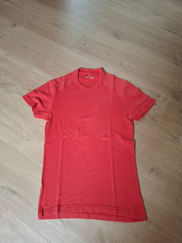 Angelo Litrico: Rood t-shirt (small), Angelo Litrico, Ophalen of Verzenden, Gedragen, Rood